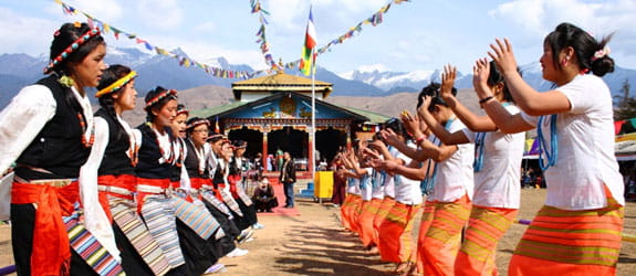Dance in the Ziro Festival