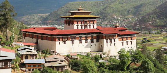 The religious sites of Bhutan